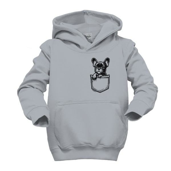 Dětská mikina Buldoček Pocket