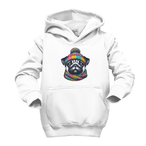 Dětská mikina Mops kulich