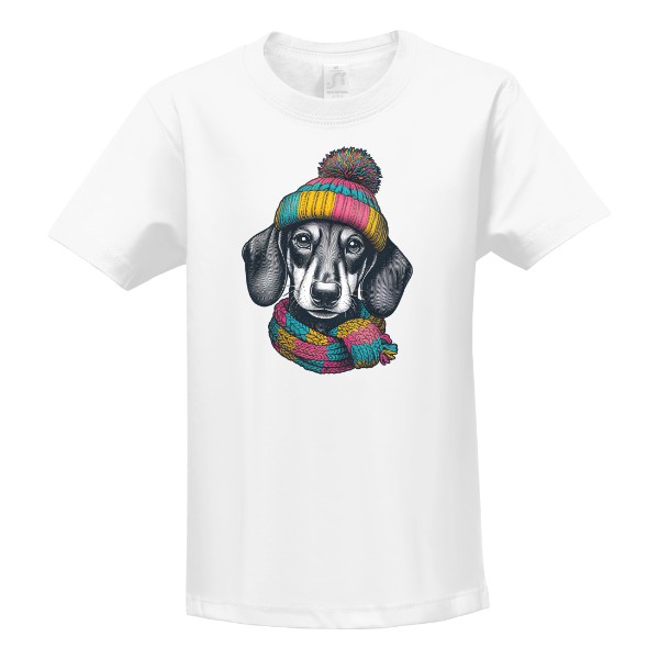 Dětské triko Jezevčík kulich