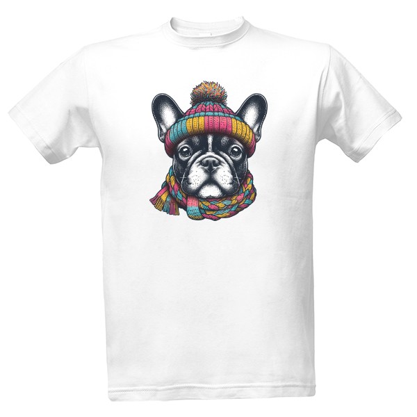 Pánské triko Buldoček kulich