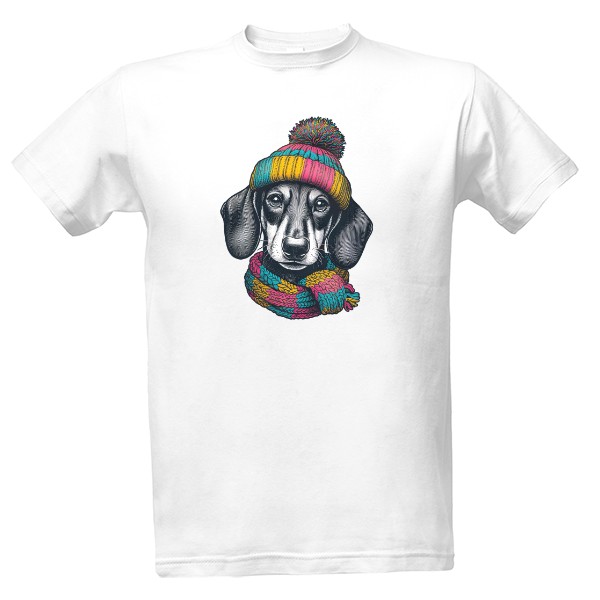 Pánské triko Jezevčík kulich