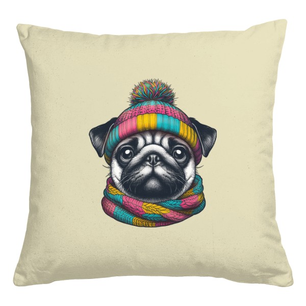 Polštář Mops kulich