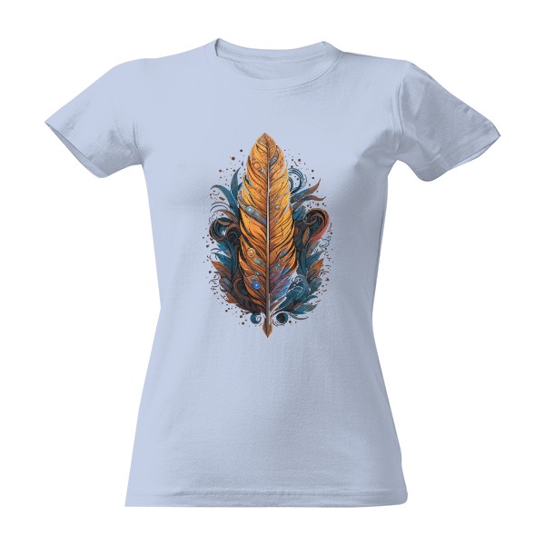 Tričko s potiskem Velké pírko